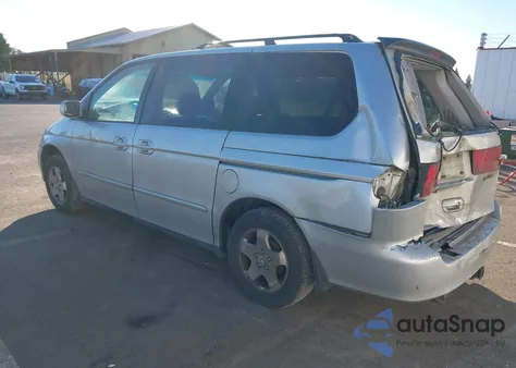 2001 Honda Odyssey Ex from USA, damaged, VIN 2HKRL18671H540821
